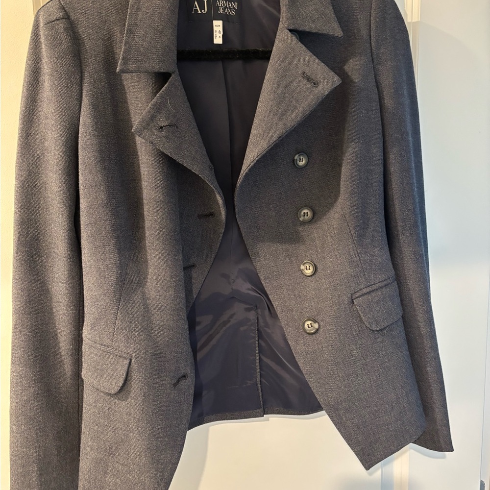 Armani Jeans Women's Grey Blazer